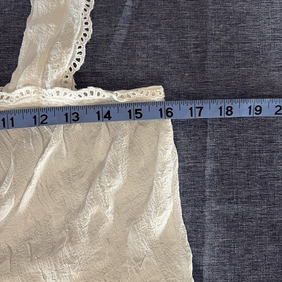 ASOS Women’s Sz 4 Layered Ruffle and Crochet Sun Maxi Dress - Picture 4 of 6